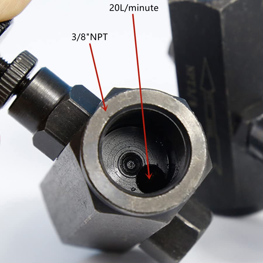 Flow control valve 3/8