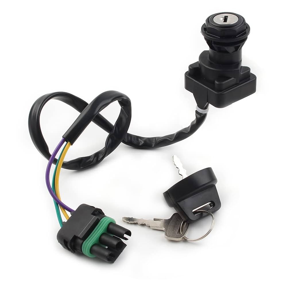 ma★ GZYF Motorcycle Ignition Switch Key Lock 3 Wire Pin