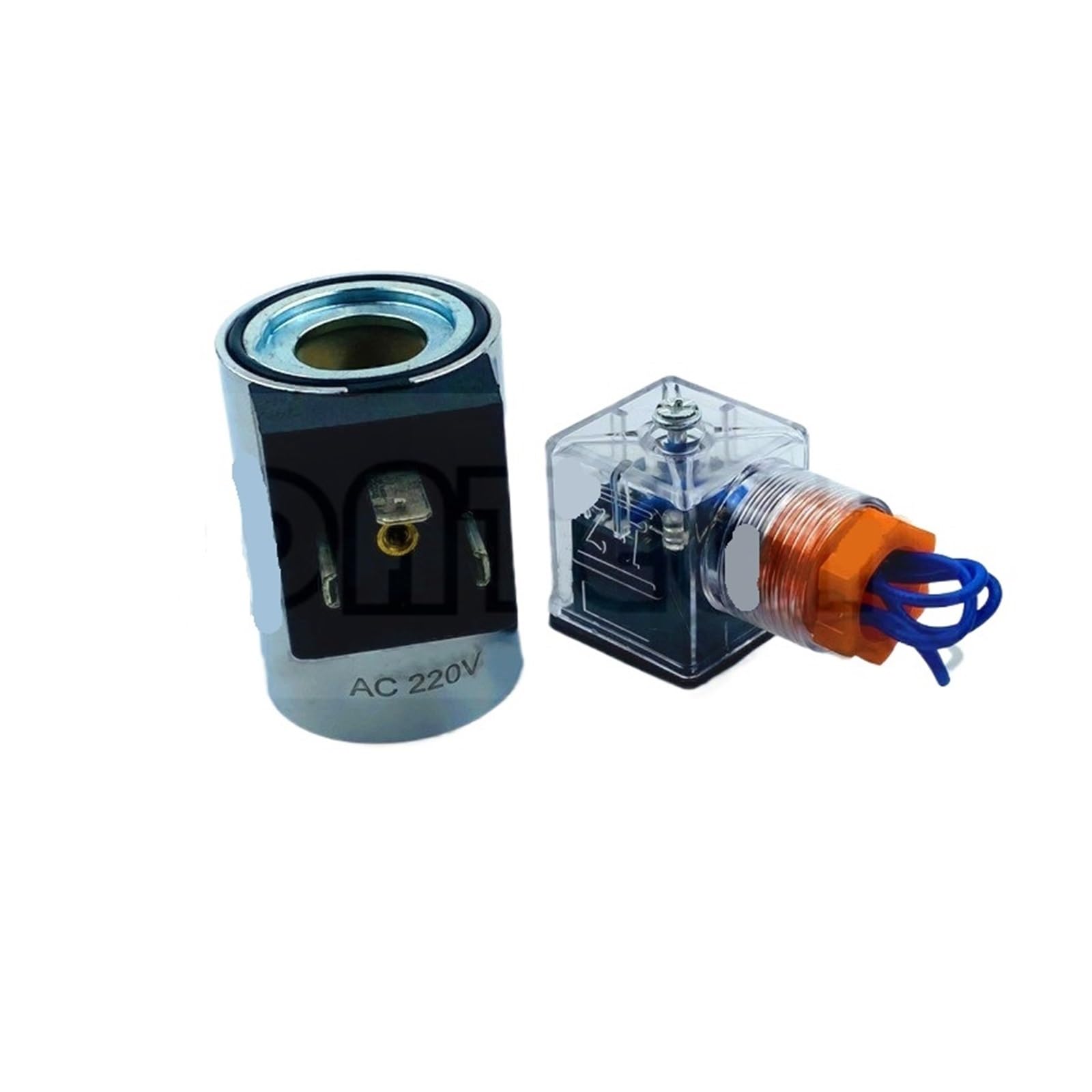 Xuxinycs Ac220v Hydraulic Solenoid Valve Coil Mfb1-30Yc Mfz1-30Yc Inner Hole 16Mm Length 52Mm