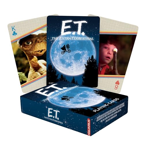 AQUARIUS E.T. naipes de póker tamaño estándar 54 cartas