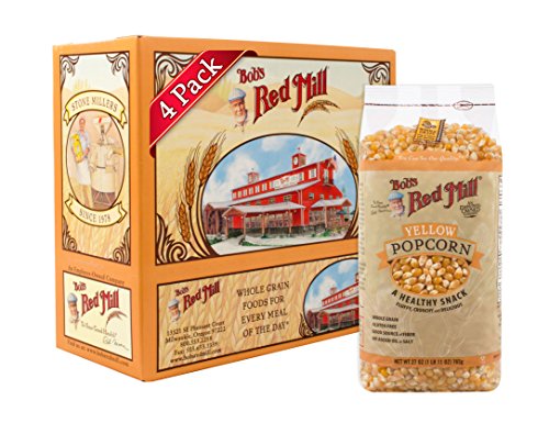 Bob's Red Mill Whole Yellow Popcorn, 27 Oz (4 Pack)