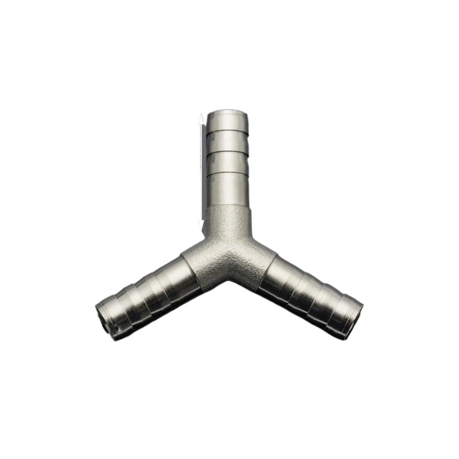 10 pezzi 6 mm 8 mm 10 mm portagomma in ottone T 3 vie raccordo connettore adattatore for acqua gas olio(8mm Y)