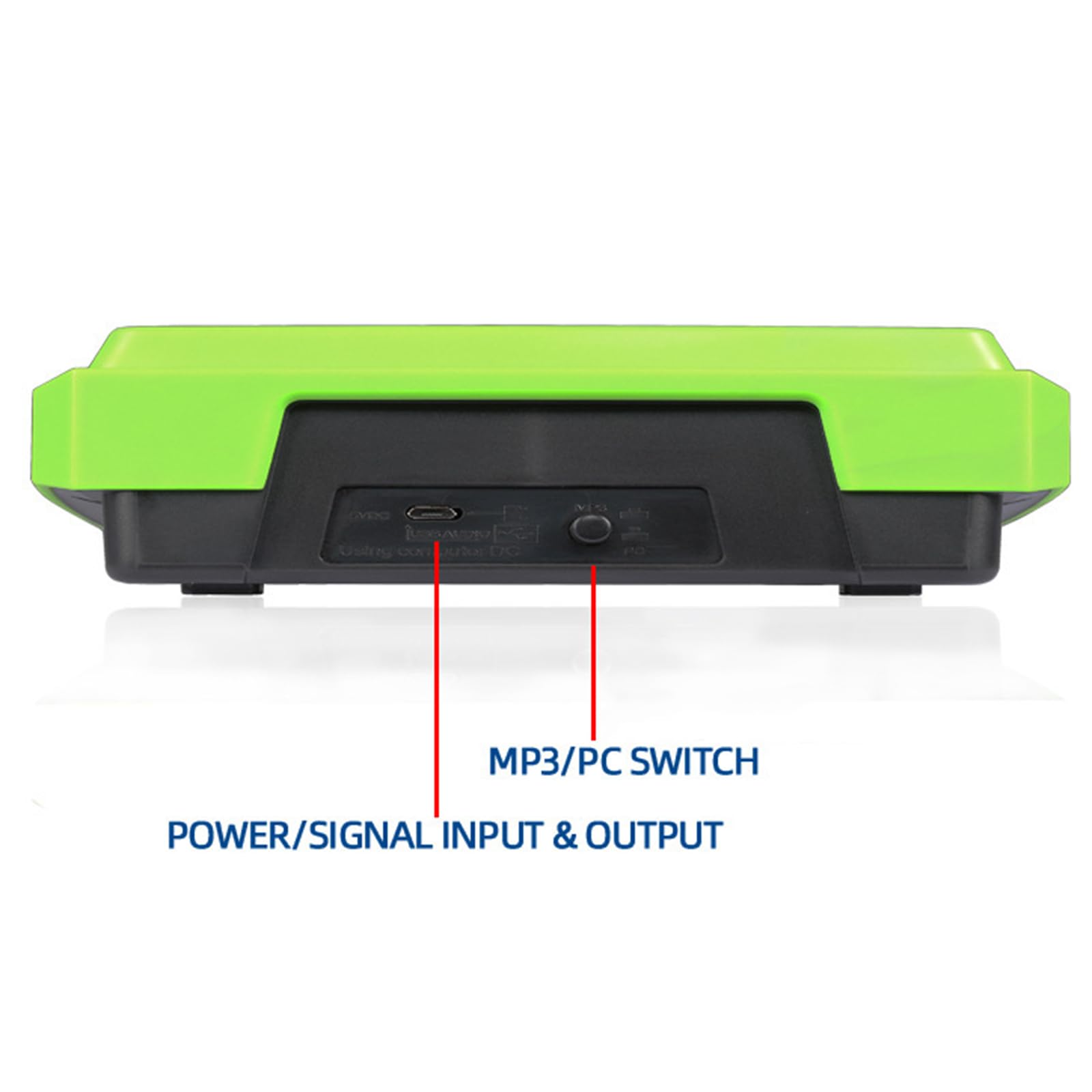 Mezclador de audio de 6 canales con Bluetooth, procesador de reverberación, alimentación Phantom de 48 V y 16 efectos DSP para transmisión en vivo, podcast y juegos