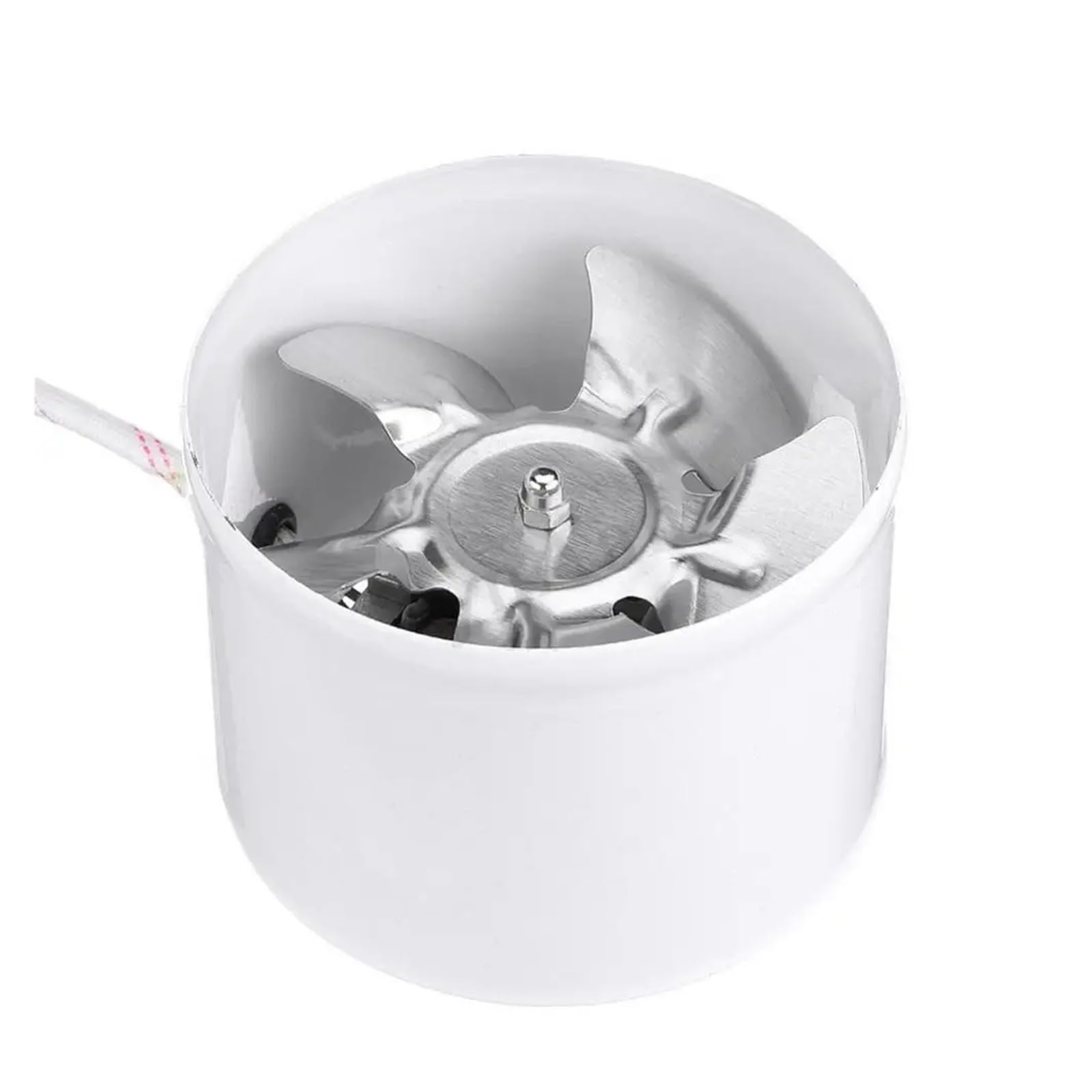 Ventilateur de conduit en ligne 4 pouces en métal pour mini cuisine et salle de bain