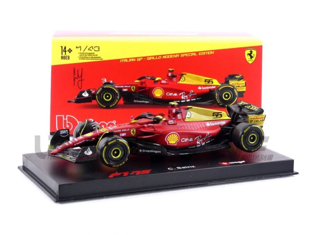 Test Bburago Ferrari F1-75 1 : 43 Leclerc