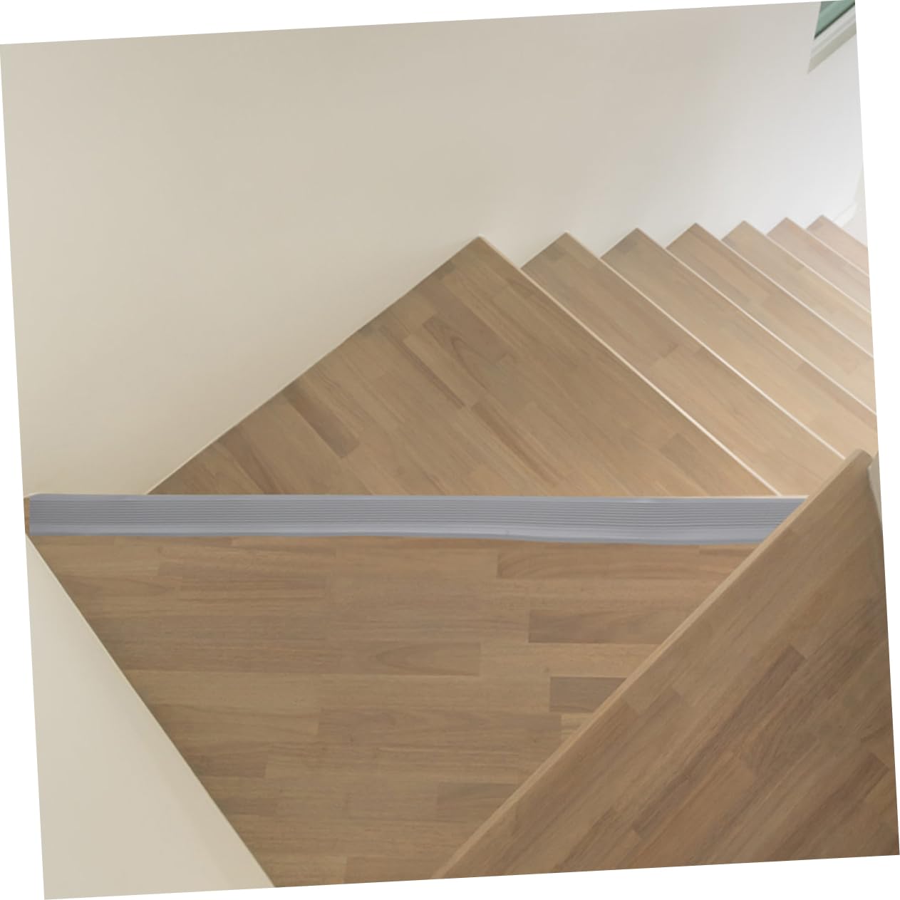 Veemoon Vinyl Stair Treads Stair Step Trim Non-Skid Tape Secure Walking Surface