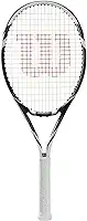 Wilson Six Two Raquete de tênis WR125110U, raquetes de tênis femininas, masculinas, preta, 2 EU