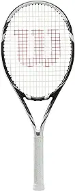 Wilson Six Two Raquete de tênis WR125110U, raquetes de tênis femininas, masculinas, preta, 2 EU