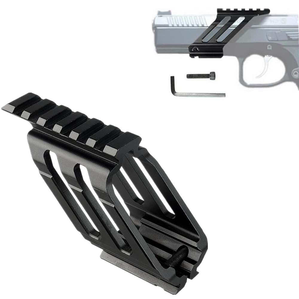 HWZ Rifle Scope Red Dot Mount Flash for Riflescopes,Optics Universal Picatinny Pistol Holder