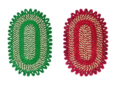 Image of Cotton Doormat for Outdoor |Handmade Cotton Doormat | Quick Dry, Washable Door Mat for Home, Bathroom & Bedroom (Pack of 2) (Pink-Green)