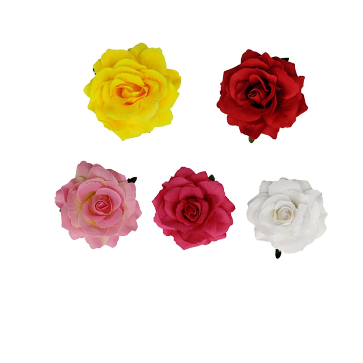 POPETPOP 15piezas Horquillas De Flores Simulación Para Mujeres Accesorios De Pelo Duales Para De Playa y