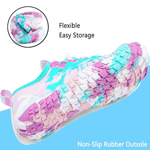 Image of Quickshark Kids Water Shoes Boys Girls Barefoot Aqua Socks Outdoor Indoor Quick Dry Sandals Lightweight Slip On Walking Sneakers for Beach Pool Swim (Little Kid /Big Kid)
