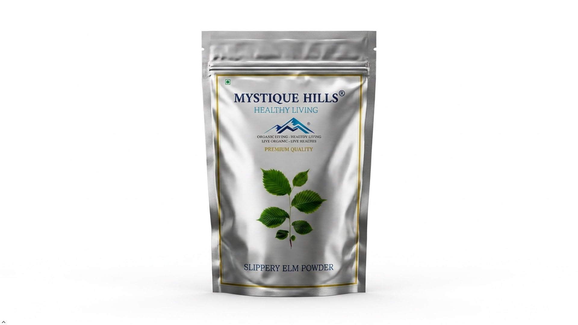 Mystique Slippery Elm Powder 50g | Natural Herbal Supplement for Digestive & Throat Support, Soothing & Anti-Inflammatory, Pure Organic Powder-image-3