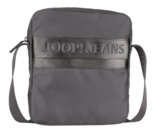 Joop! Modica Milo Shoulderbag XS gris oscuro, bolso de hombro compacto
