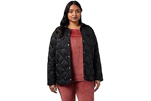 32 Degrees Women's Quilted Black Jacket: A Cozy and Stylish Essential