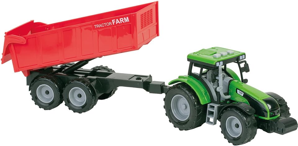 WDK Partner 19 cm Tractor with Pendant  Son Lumiere, Assortment, Random Model