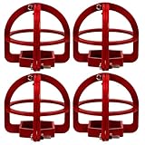 SOLUSTRE 4 Stück Schutzabdeckung für den Sprinklerkopf Feuerschutzsprinklerkopfabdeckung Sprinklerkopfschutz Sprinklerschild Sprinklerkäfigabdeckung Feuersprinklerabdeckungen für die Decke