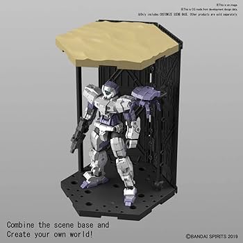 1/6 シーンディスプレイベース（YMT-087C）6969 Amazon.com: BANDAI 30 MM: #01 Customize Scene Base, Spirits