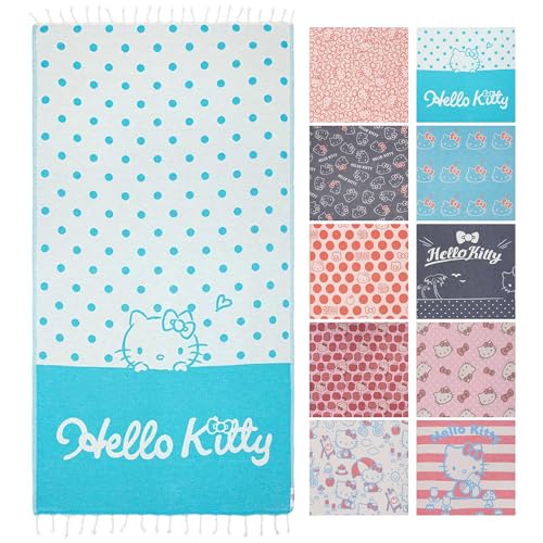 Sand Cloud Beach Towel - Hello Kitty - Hello Dots