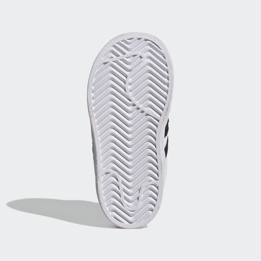 Adidas Superstar Shoes Kids', White, Size 9K3