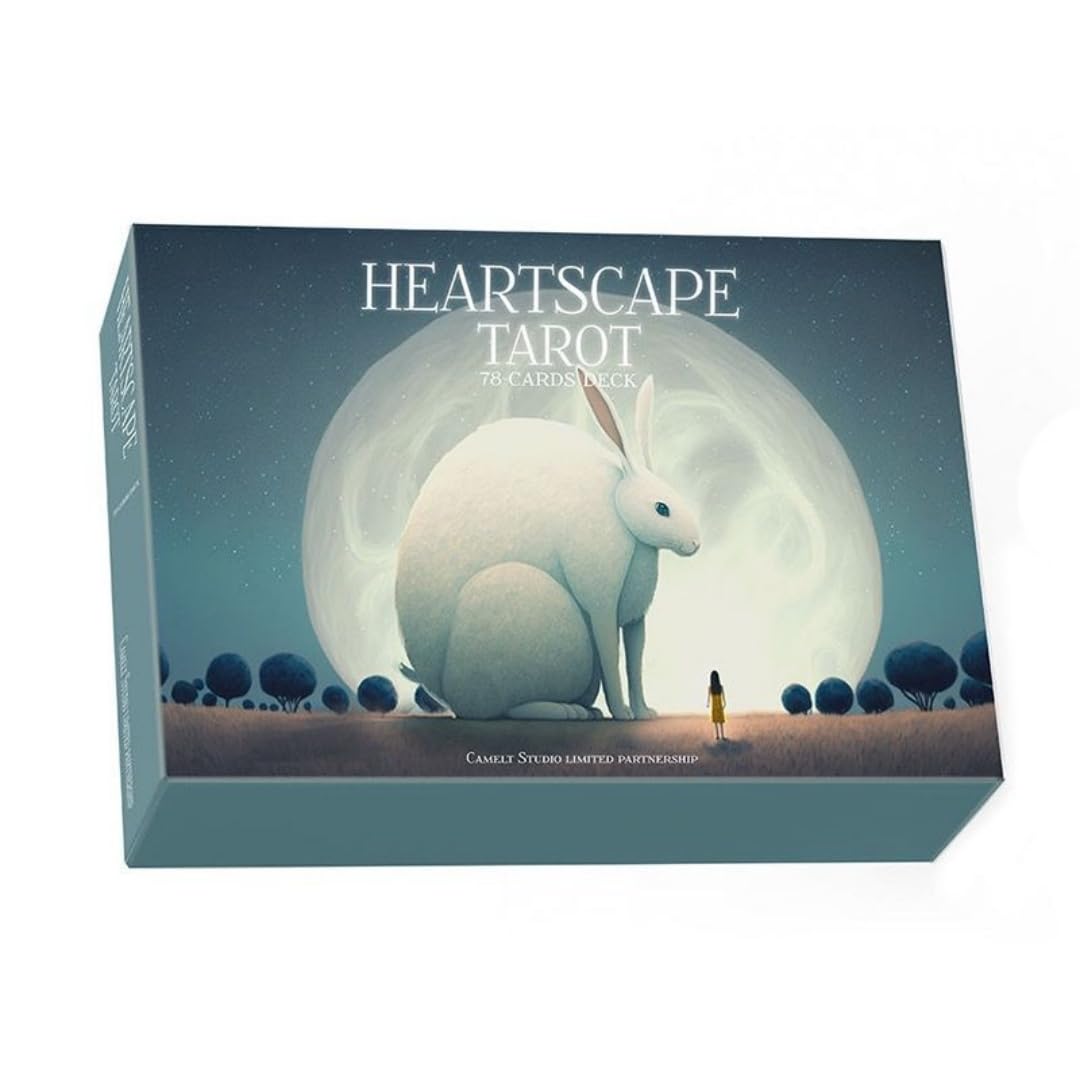 Tarot Cards for Beginners, Classic Tarot Cards with Meanings on Them, Tarot Decks for Tarot Learners (Heartscape Tarot)