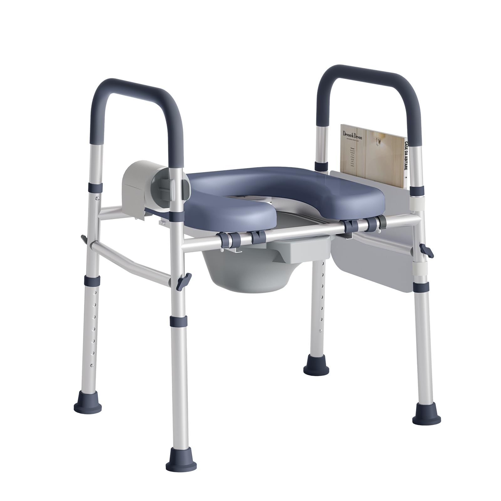 Photo 1 of MANYUKOI Bedside Commode for Seniors,FSA/HSA Eligible 3-in-1 Commode Toilet