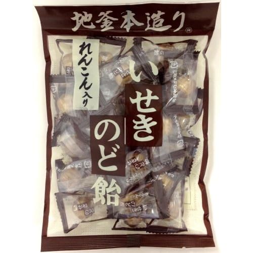 地釜本造り れんこん入り いせきのど飴