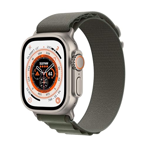 Apple Watch Ultra [GPS + Cellular 49mm] Titanium Case – Parent (Renewed)