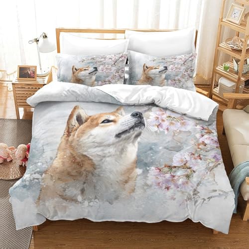 Linge de lit mouton 3D en microfibre résistante de qualité supérieure - 3