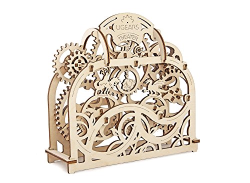 S.T.E.A.M. Line Toys UGears Models 3-D Wooden Puzzle - Mechanical Theater