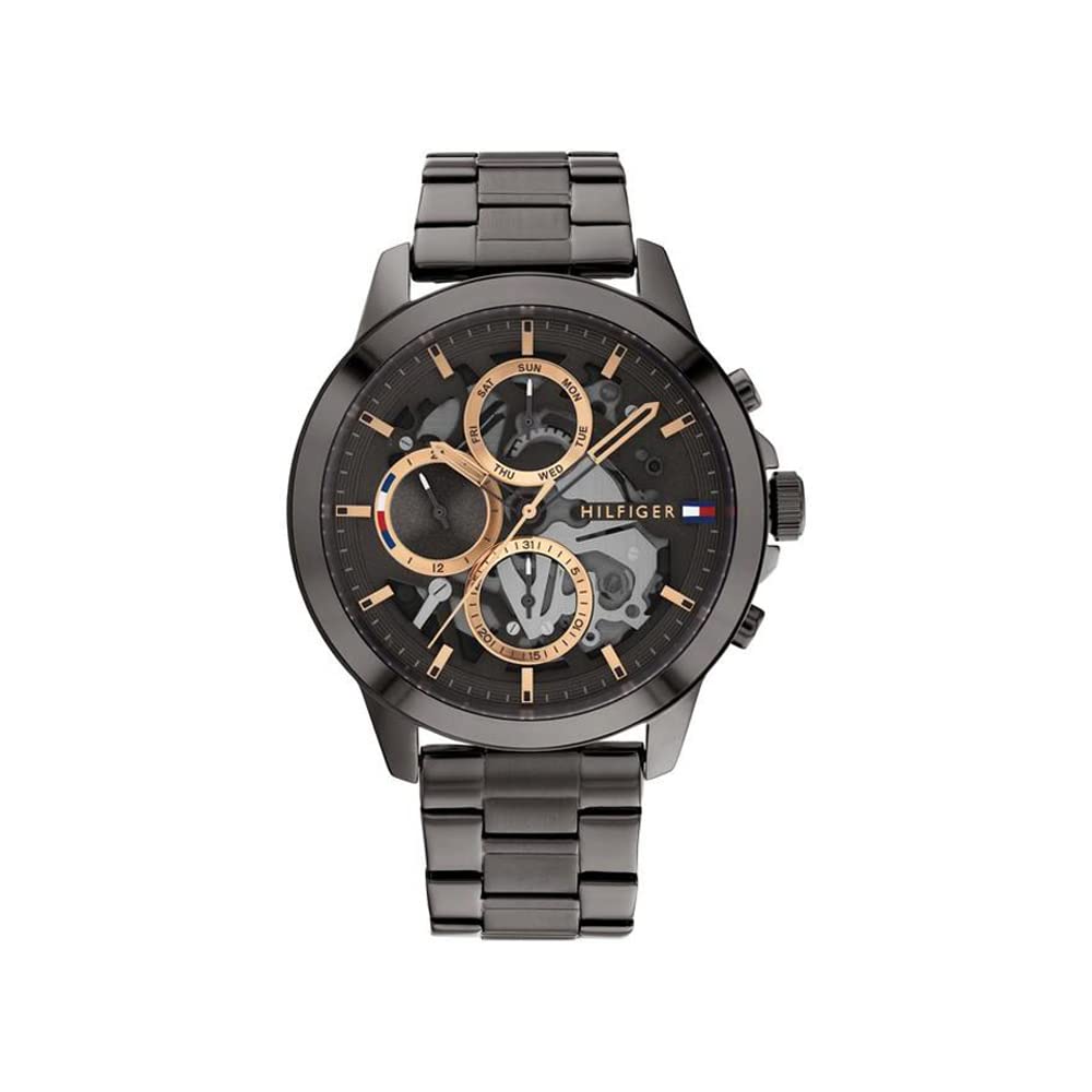 Tommy Hilfiger Analog Black Dial Mens Watch-NSTH1791986 (B09YV9K7X7) Amazon Price History, Amazon Price Tracker