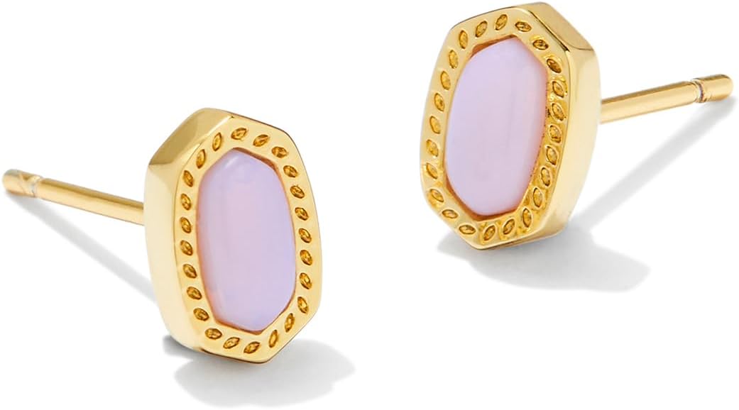 Kendra Scott Mini Ellie 14k Gold-Plated Stud Earrings, Fashion Jewelry for Women
