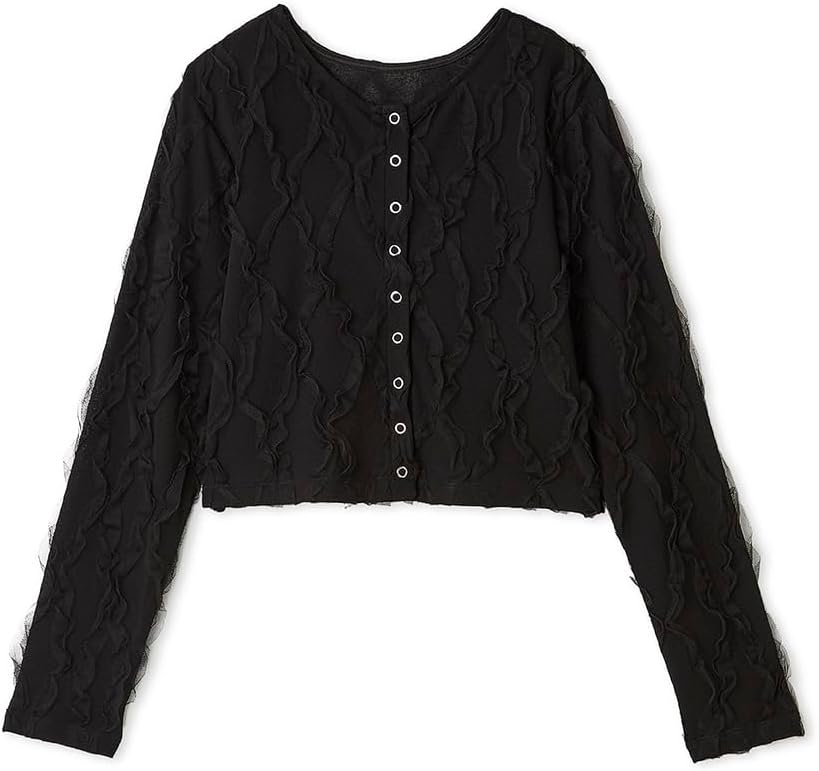 ツルバイマリコオイカワドット柄 パフスリーブ チュニック