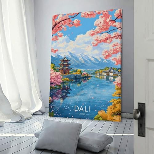 Tableaux familiaux Busan travel pour sublimer la chambre parentale