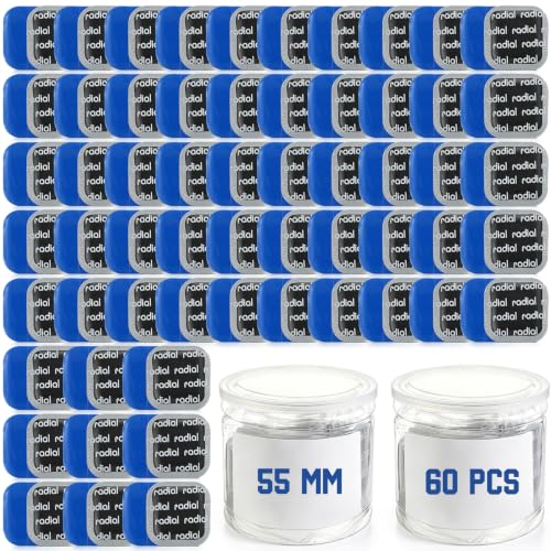Image of Tallew 60 Pcs Heavy Duty Rubber Tire Repair Patches,2.17 x 2.17 Inch