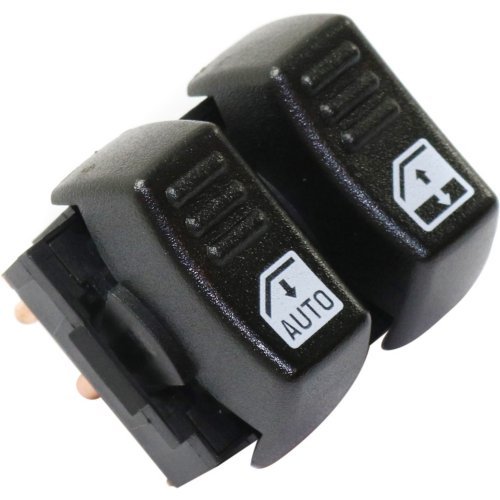 Miniatura 3 de Evan Fischer Interruptor de ventana compatible con Chevrolet Camaro 1994-1996, terminal macho de 6 clavijas del lado del conductor delantero y 1