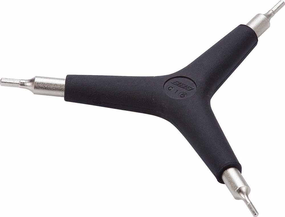 BBB Cycling - Herramienta portátil de juego de 3 llaves hexagonales para bicicleta, llaves Allen 3 en 1. Medidas 2/2.5/3 mm - Modelo ThreeStar BTL-28