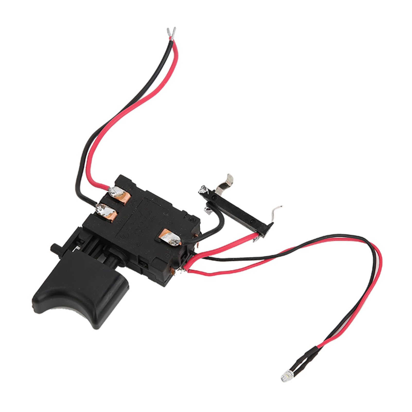 Interruttore A Grilletto Per Trapano A Batteria 7,2V-24V Con Controllo Velocità E Luce LED - Ricambio Universale Per Utensili Elettrici - 2