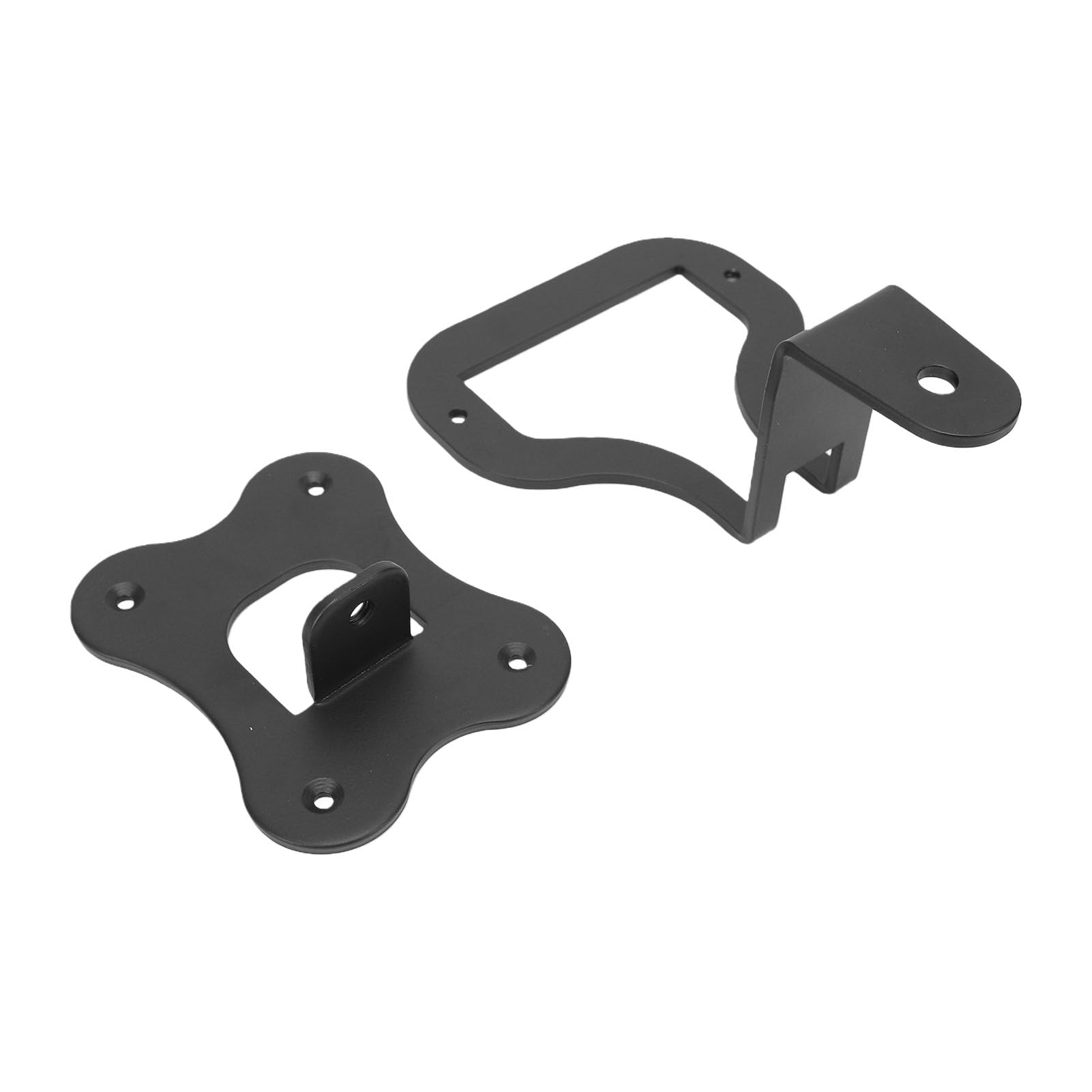 SENECESLI Mensola Mobile in Metallo con Montaggio a Parete per (BLACK)