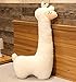 Mhtop 75-130 cm Riesen Kawaii Alpaka Plüschtier Dekor Dekor Weiche Schöne Schafskissen Kuscheltiere Puppen für Kinder Geburtstagsgeschenke weiß 130cm