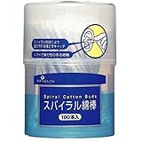 P！H028 スパイラル綿棒 100本入