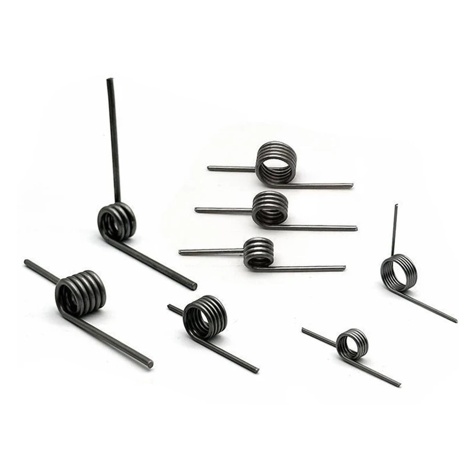 Ressort de torsion en acier inoxydable, ressort de torsion en forme de V 2 pièces 2,5 mm 7 bobines 60-180 degrés jambe 3-29 mm (22,5 mm (9), 16 mm)
