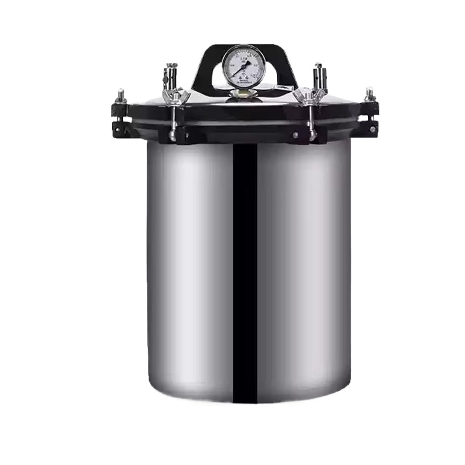 Autoclave de laboratorio, acero inoxidable, portátil, esterilizador de vapor con perno, eficiente y rápido (LSH-18B)