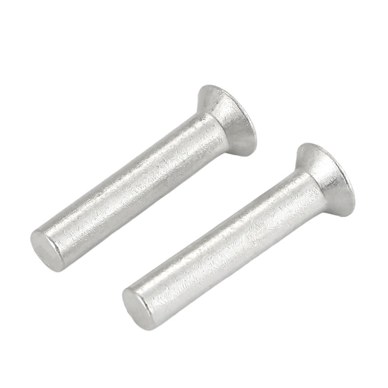 Rivets à tête Ronde Pleine, Assortiment de Rivets à tête fraisée en Aluminium Massif M2 à M8, Plusieurs Tailles(14mm,M5 (50pcs))