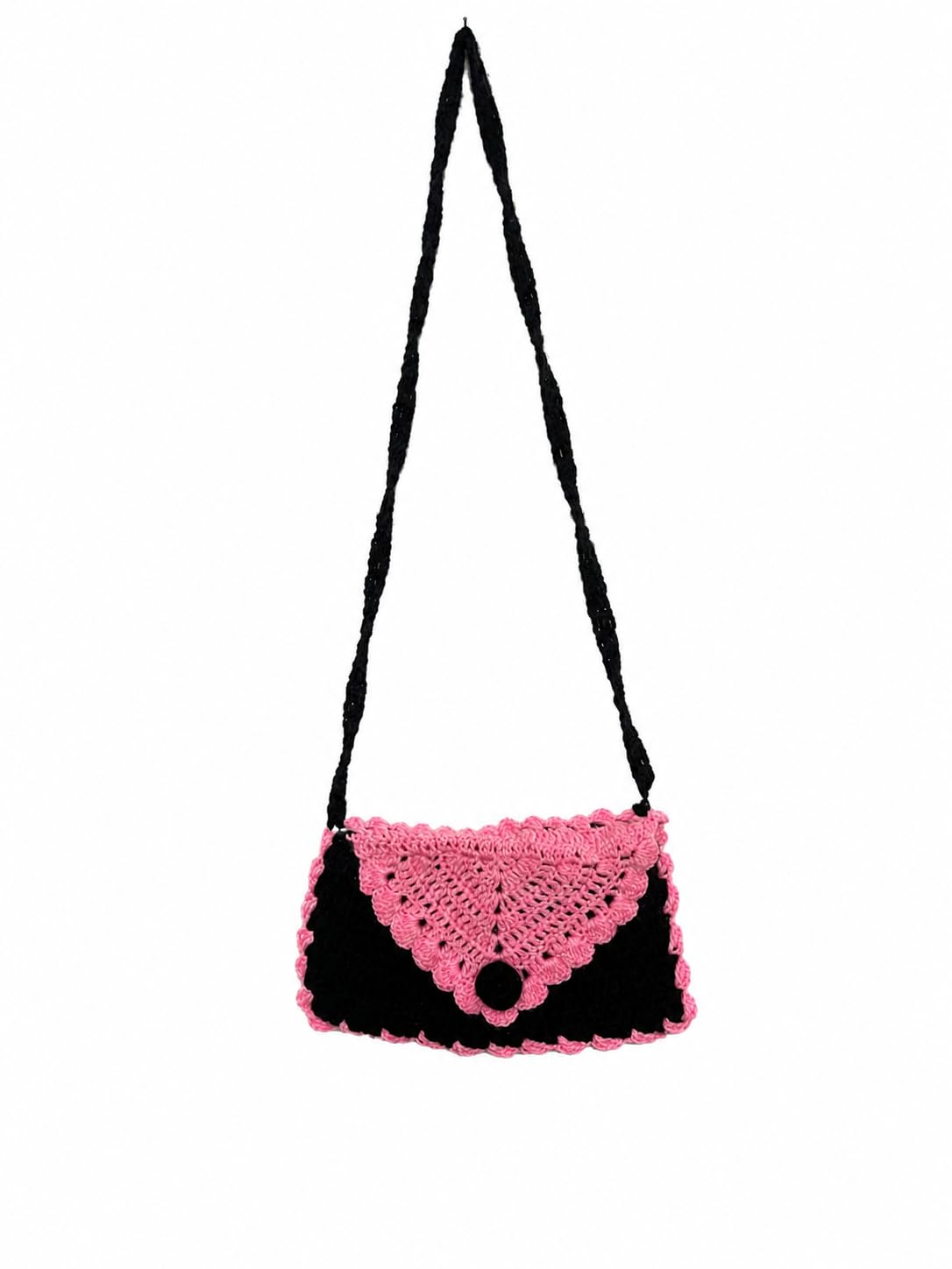 falmit Handmade Latest Crochet Bag | Beautiful Stylish crochet Sling Bag, Cross Body Bag, Shoulder Bag For Girls & Women | Best Cotton Tote Bag For Daily, Office & Casual Use.-picture-23