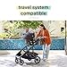 Joie Chive Single-to-Double Reversible Stroller, 20+ Customizable Modes, Suspension & All-Terrain Rubber Wheels, Expandable UPF 50+ Canopy (Shale)