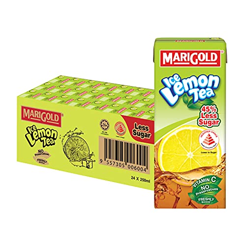 MARIGOLD Iced Lemon Tea Less Sweet 24 x 250ml