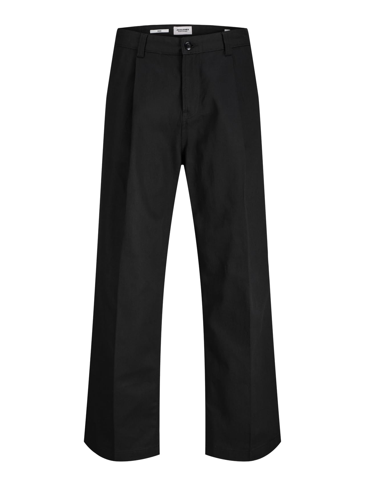 JACK & JONES Jpstbill William Worker Chino, Black, 34 W/32 L
