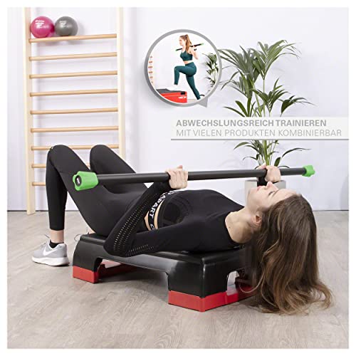 Sport-Tec Barra dei Pesi 3 kg, Verde, bilanciere