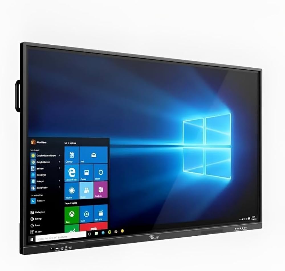 オレンジSpoon board Technological TONZO Interactive Flat Panel | Android 14 Smart Digital Board